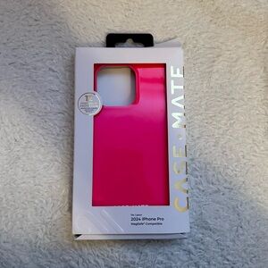 IPhone 16 pro MagSafe CaseMate case. In box